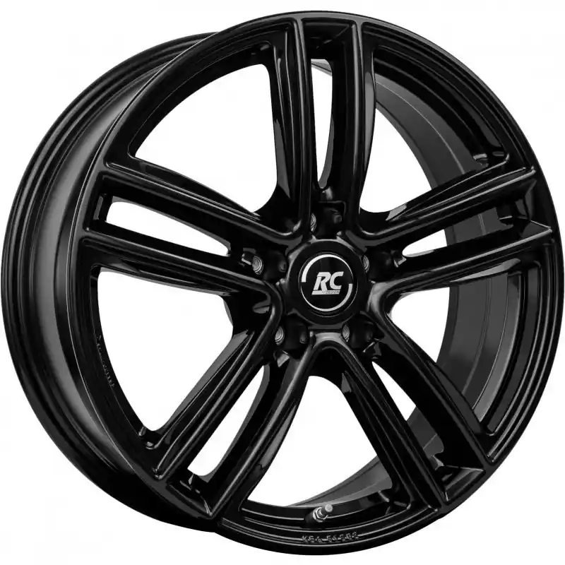 RC DESIGN RC27 17, 7, 5, 114, 35, 66.1, Schwarz Glanz, Retur gratuit