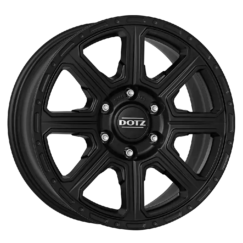 Janta aliaj DOTZ 4X4 Kalahari black 8.00x18 5/120/42/65,1 Disponibil imediat