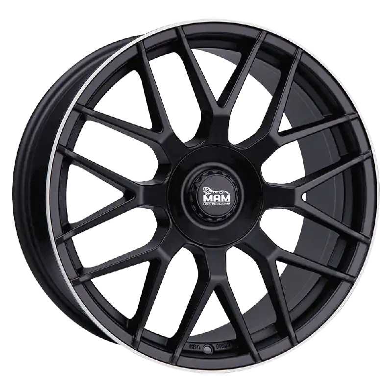 Retur gratuit MAM Felgen GT1 17, 7.5, 5, 108, 45, 72.6, MATT BLACK LIP POLISH,