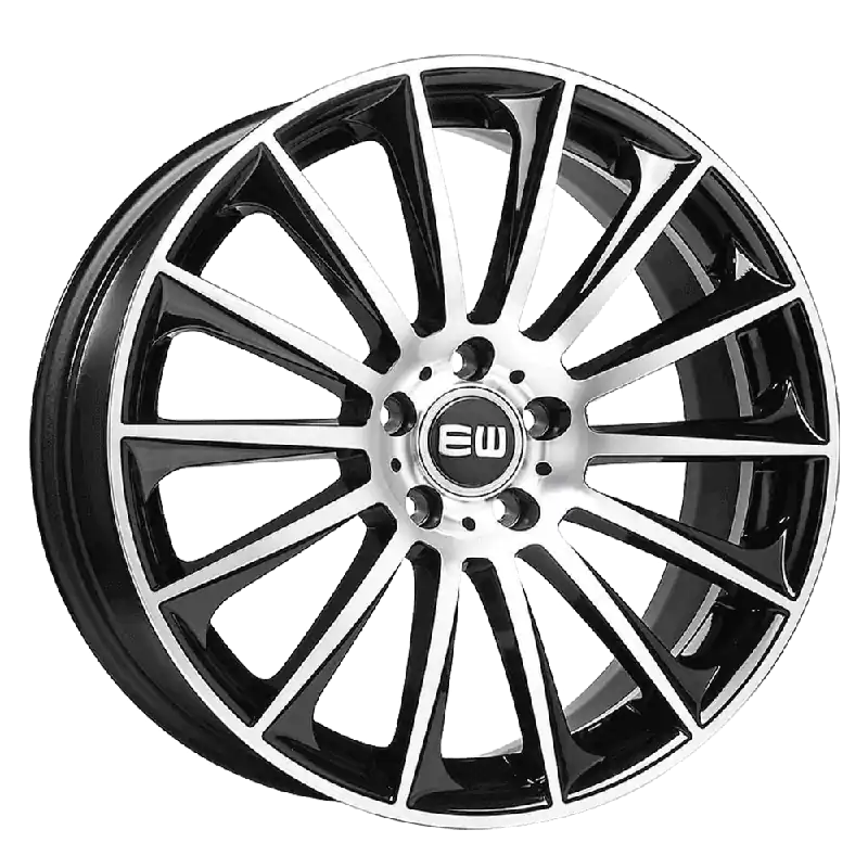 Elite Wheels WILD BEAUTY 17, 7.5, 5, 112, 35, 66.5, black polished, Preț mic