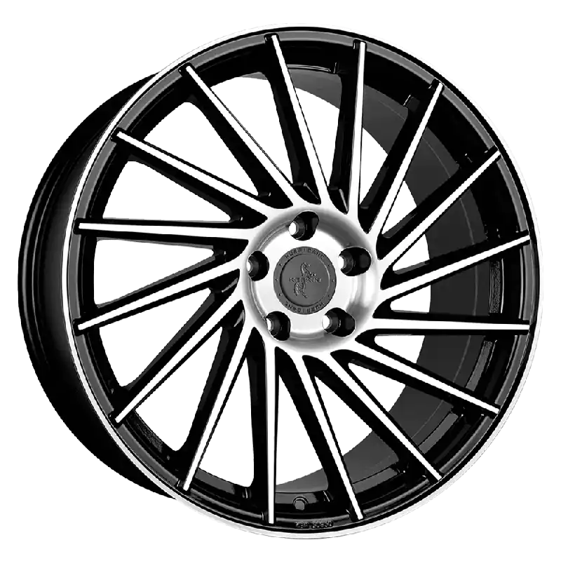 Preferatul clienților Keskin Tuning KT17 19, 8.5, 5, 112, 30, 72.6, BLACK FRONT POLISH,