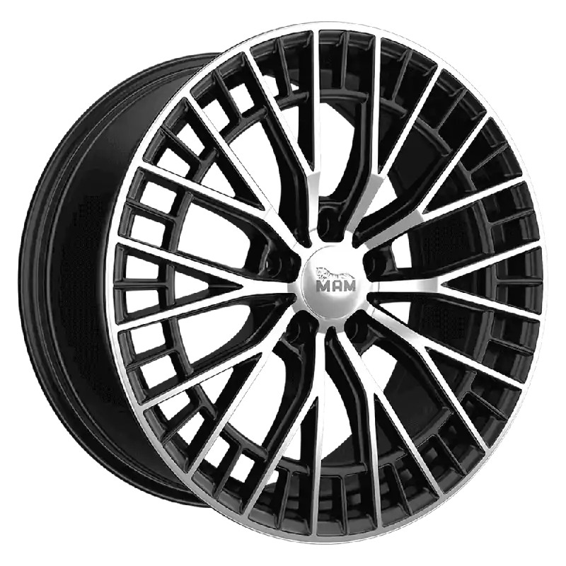 MAM Felgen GT2 19, 8.5, 5, 112, 30.1, 66.6, BLACK FRONT POLISH, Super ofertă