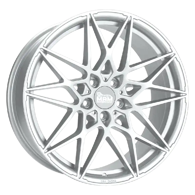 MAM Felgen B2 18, 8, 5, 120, 35, 72.6, silver painted, Bestseller