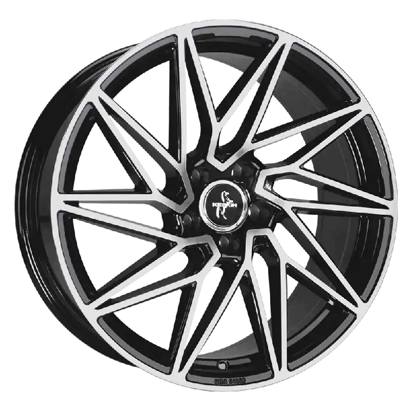 Keskin Tuning KT20 19, 8.5, 5, 112, 30, 72.6, BLACK FRONT POLISH, Retur ușor