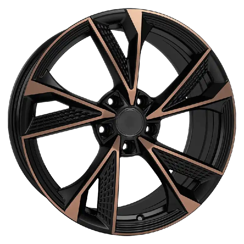 Cumpără online MAM Felgen RS6 19, 8.5, 5, 112, 45, 72.6, MATT BLACK FRONT COPPER,