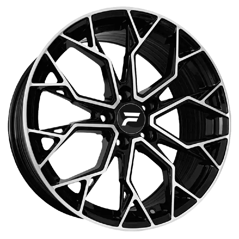 FLOWTEC SPYDER 19, 8.5, 5, 112, 45, 66.6, black polish, Cumpărături sigure