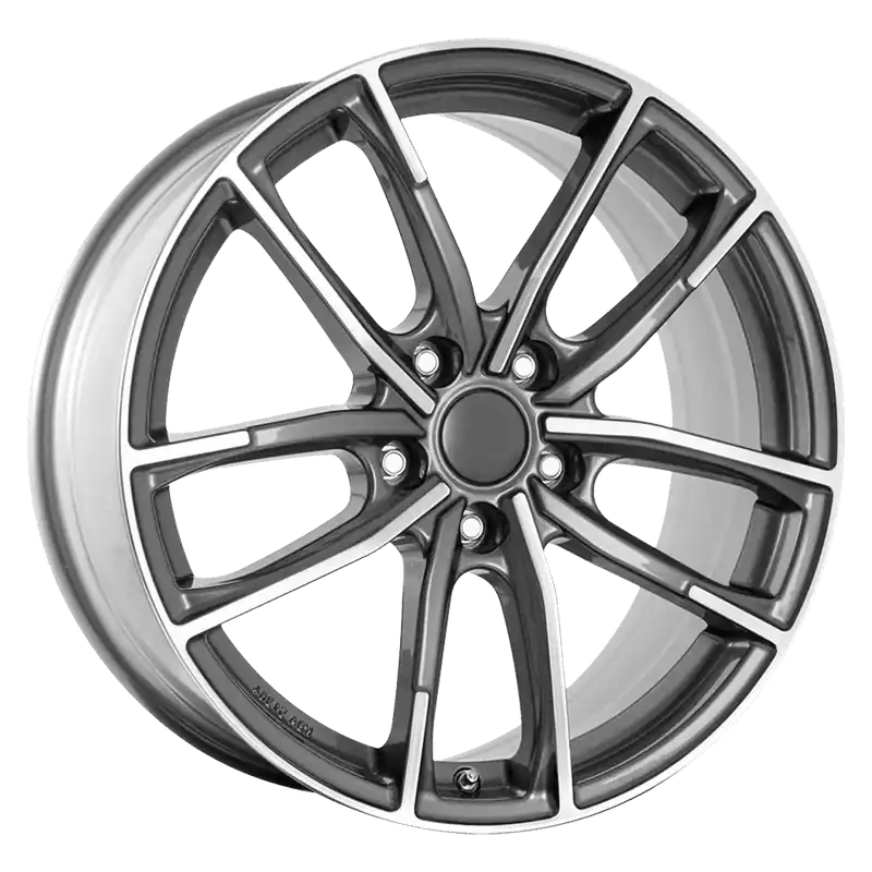 Brock B38 18, 8, 5, 114.3, 49, 72.6, Himalaya Grey Voll-Poliert , Disponibil imediat