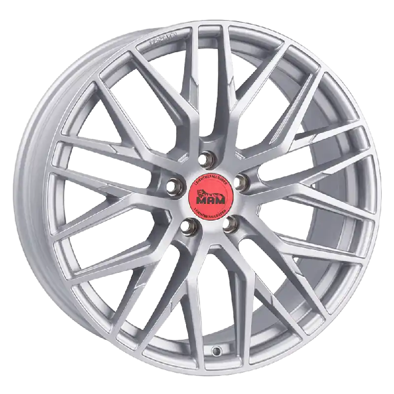 Bestseller MAM Felgen RS4 19, 8.5, 5, 108, 45, 72.6, MATT SILVER PAINTED,