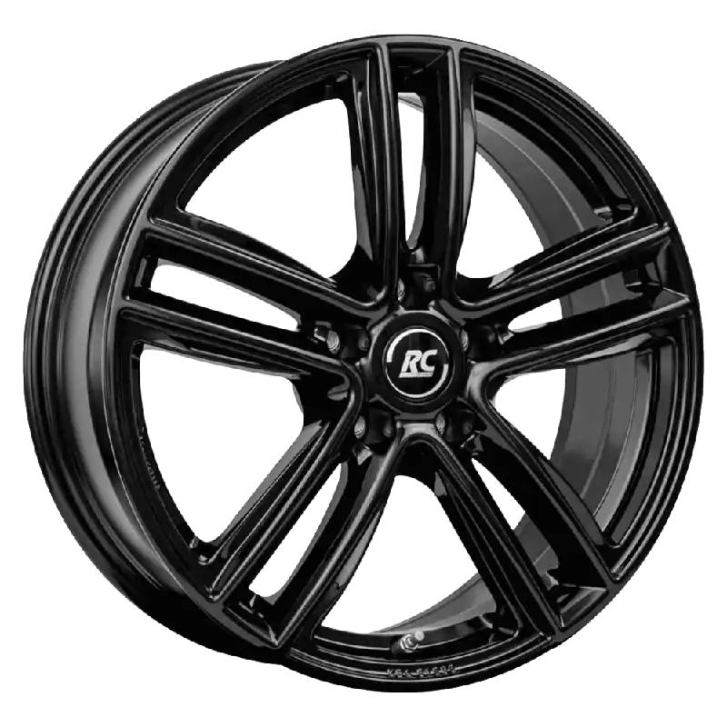 RC DESIGN RC27 17, 6.5, 5, 114.3, 32, 66.1, Schwarz Glanz, Premium