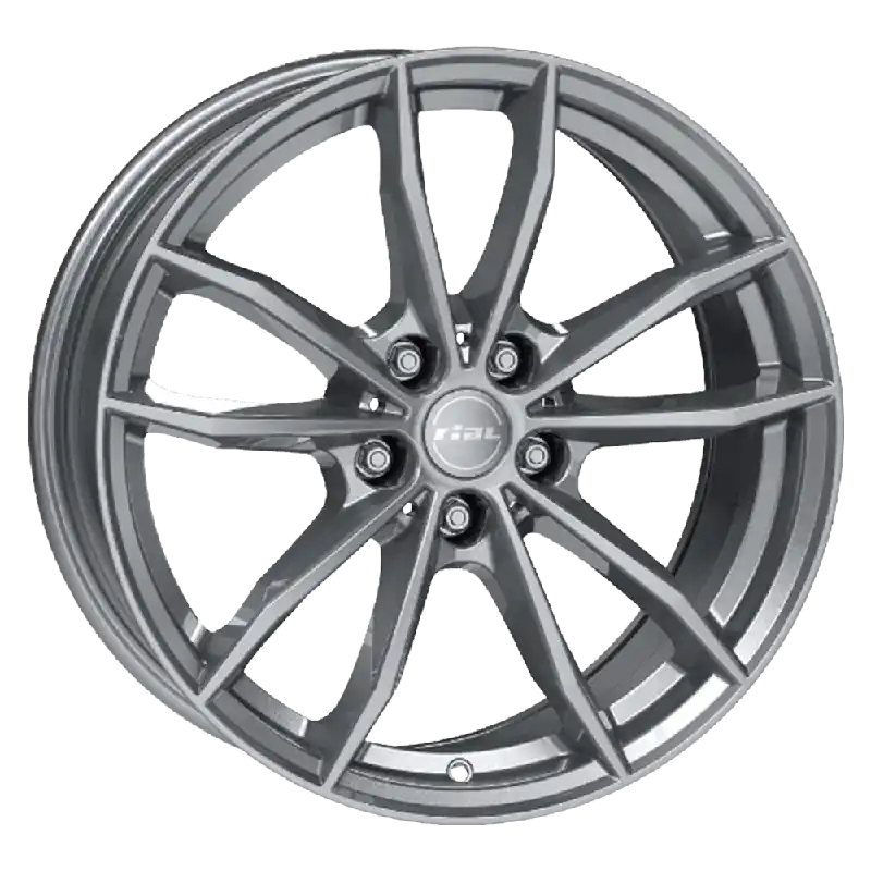 Popular RIAL X12 19, 8.5, 5, 112, 35, 66.5, metal-grey,