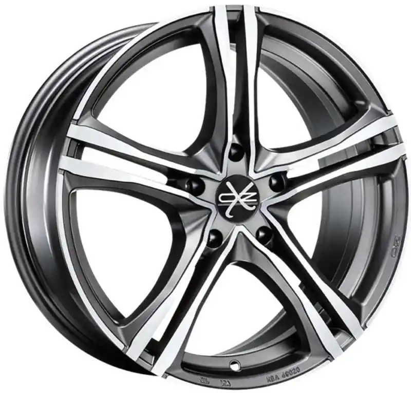 Janta aliaj OZ X5B Matt Graphite Diamond Cut 7.5x17 5x120 ET47 Bestseller