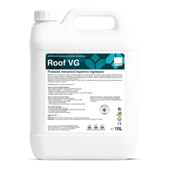 Livrare rapidă Biopreparat auxiliar Roof VG, 10 l, CHRD, protectie inghet livada viticultura legume