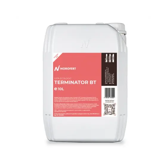 Plată securizată Biostimulator Terminator BT, 10 l, Norofert, promotor de crestere a plantelor