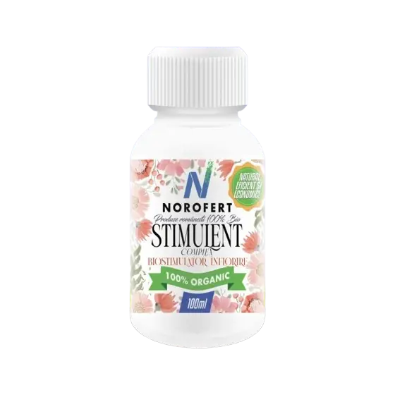Biostimulator Stimulent Complex, 100 ml, Norofert, organic Ofertă limitată