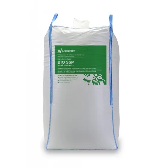 Ultima șansă Fertilizant ecologic BIO SSP, 1250 kg, NOROFERT, fosfor si sulf pentru cereale si legume