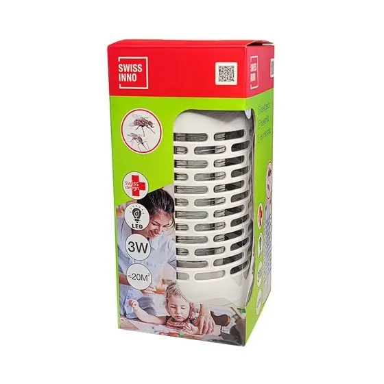 Dispozitiv de prindere a insectelor cu led, Swissino Insect Destroyer, 3 W Chilipir