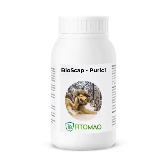 Biopreparat BioScap Purici, 100 g, Fitomag, Pulbere, Contact, Animale de Companie, Interior Popular