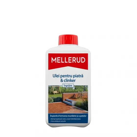 Soluție pentru impregnarea plăcilor de klinker și ceramică MELLERUD, 1L Lichidare de stoc