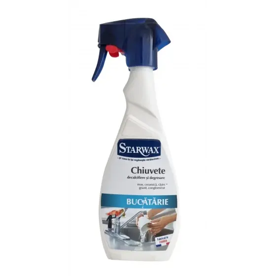 Solutie chiuveta, curatare calcar si degresare, Starwax, 500 ml Bestseller