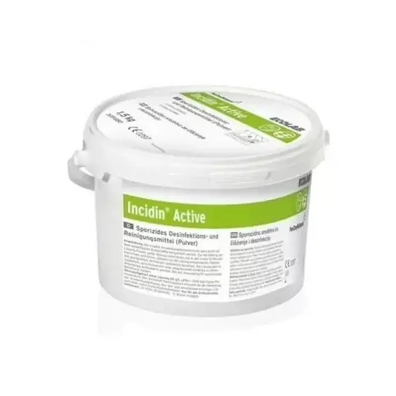 Chilipir Dezinfectant pulbere pentru suprafete Incidin Active, 1.5 kg