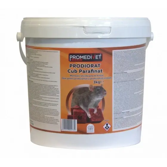 Mai ieftin Raticid Prodiorat Cub Parafinat, 3 kg