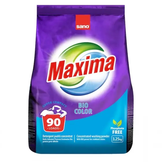 Expediere rapidă Detergent automat Sano Maxima Bio, 3.25 kg