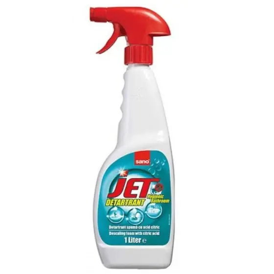 Popular Detergent lichid pentru suprafetele din baie Sano Jet Detartrant, 1 l