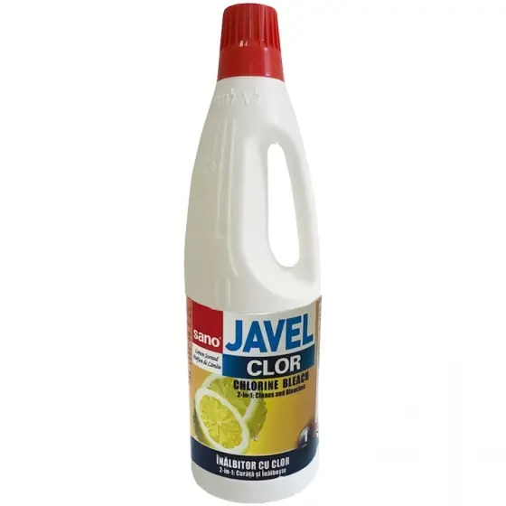 Cumpărături sigure Clor Sano, cu parfum de lamaie, 1 l