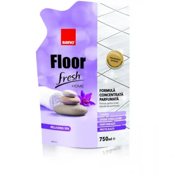Rezerva detergent pardoseli Sano Floor Fresh Home Relaxing Spa, 750 ml Ultima șansă