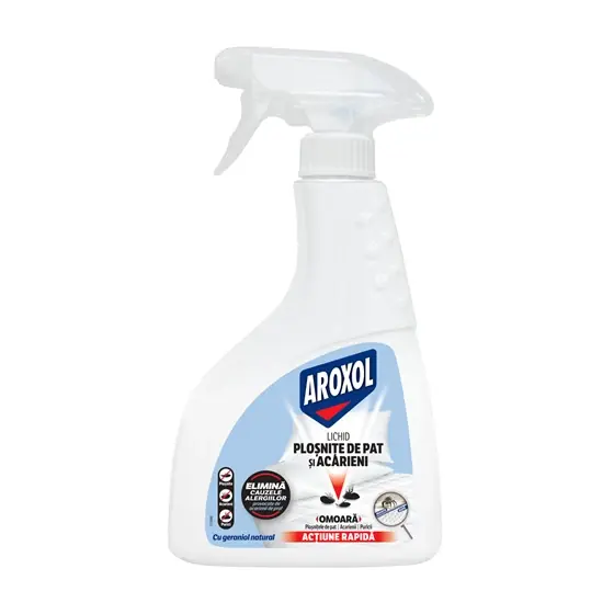 Insecticid lichid pentru plosnite de pat si acarieni Aroxol, 300 ml Comandă acum