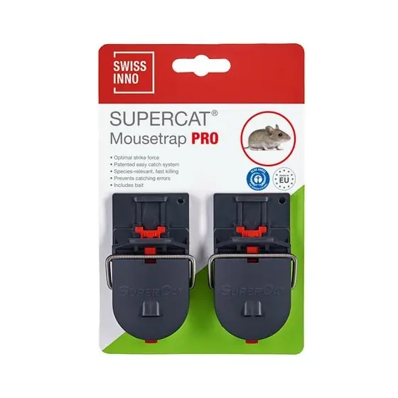 Disponibil imediat Capcana soareci SuperCat Pro, set 2 bucati