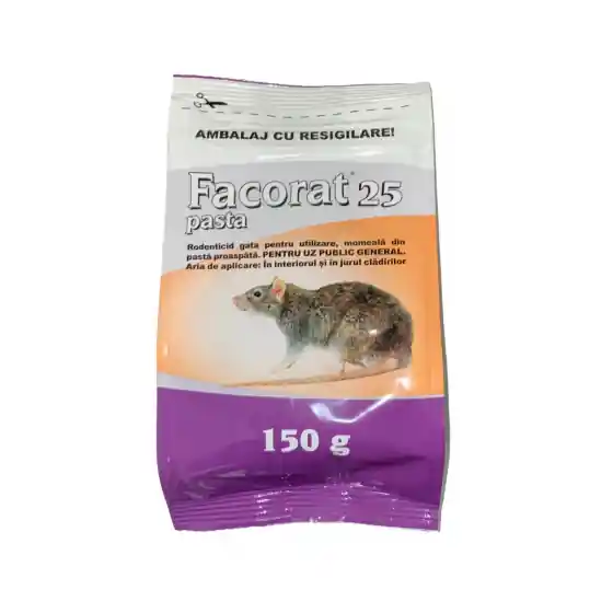 Reducere specială Raticid Facorat Pasta, 150 g