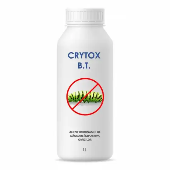 Agent biodinamic de daunare impotriva omizilor, Crytox B.T., 1 litru, SemPlus Nu rata