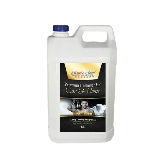 Ofertă exclusivă Odorizant camera si textile Turbo Clean Premium 5L Invincible pe baza de alcool