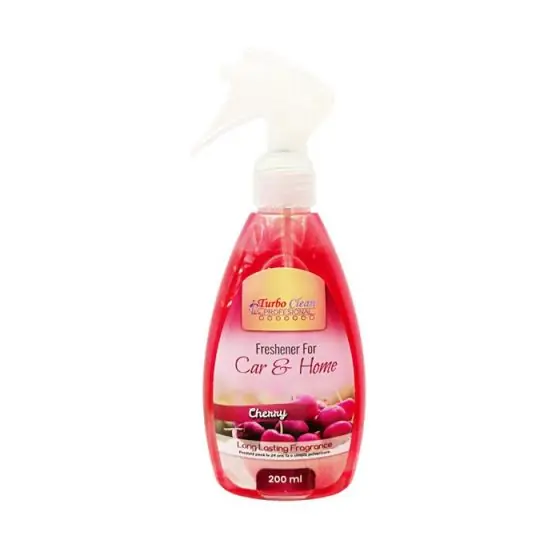 Retur gratuit Odorizant camera si textile Turbo Clean 200 ml Cirese pe baza de alcool
