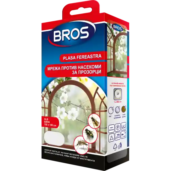 Plasa pentru fereastra BROS, 150x180 cm Cumpără acum