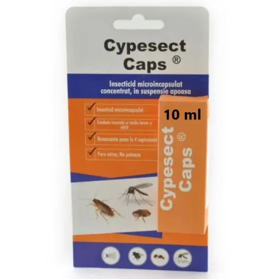 Insecticid Cypesect Caps, 10 ml Ofertă exclusivă