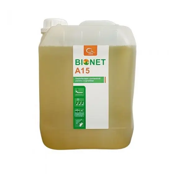 Livrare rapidă Dezinfectant suprafete Bionet A15, 5 litri
