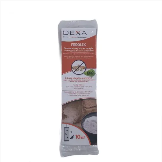 Capcana cu feromoni pentru moliile de alimente, set de 10 bucati Ofertă de sezon