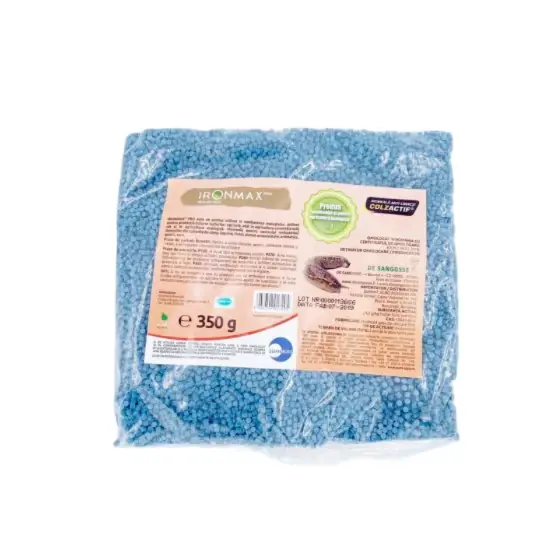 Moluscocid Bio Ironmax Pro, 350 g, De Sangosse, Granule, Melci, Legume, Gradina, Ornamentale Expediere rapidă