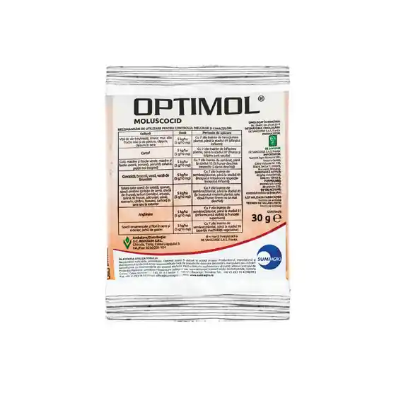 Moluscocid Optimol, 30 grame Retur gratuit
