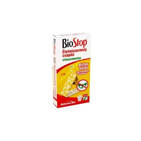 Discount Capcana adeziva cu feromoni Biostop, set 2 buc, Babolna Bio, molii de alimente