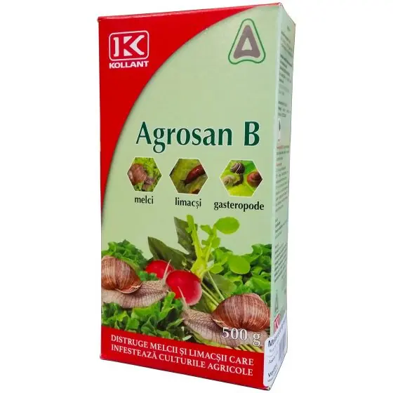 Moluscocid Agrosan B, 500 grame Plată securizată