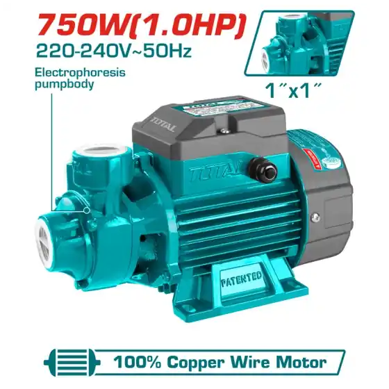 Pompă de apă TOTAL, 50 L/min, 750 W, 1 Reducere extra