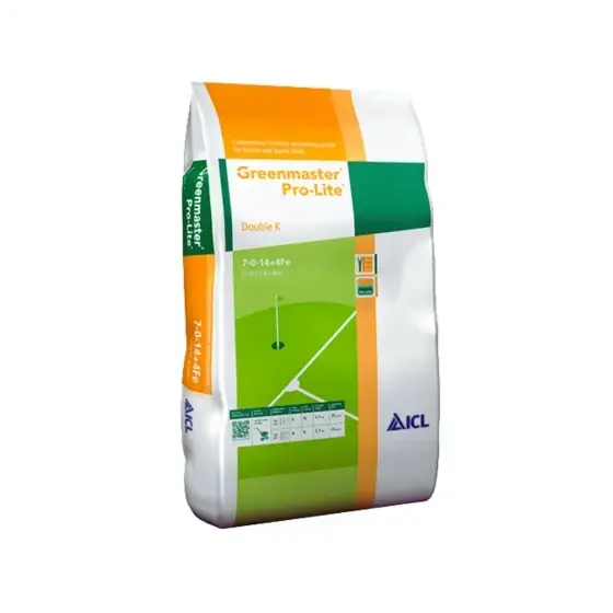 Reducere specială Ingrasamant profesional pentru gazon Greenmaster 7-00-14+8CaO+4MgO+3Fe, 25 kg