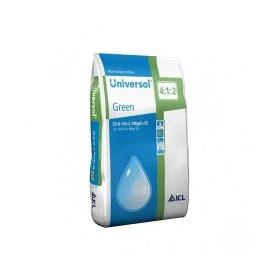 Ingrasamant hidrosolubil Universol Verde 23+6+10+2,7 MgO+ME, 25 Kg Cumpără acum