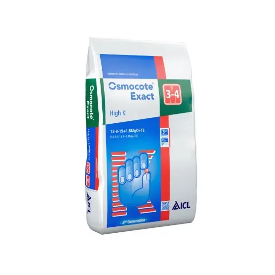 Ingrasamant Osmocote Exact 12+8+19+1.8MgO+Te, 3-4 luni, 25 kg Retur gratuit