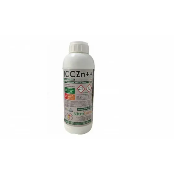Fertilizant foliar cu oligoelemente, cupru si zinc, ICCZn+, 1 l Reducere