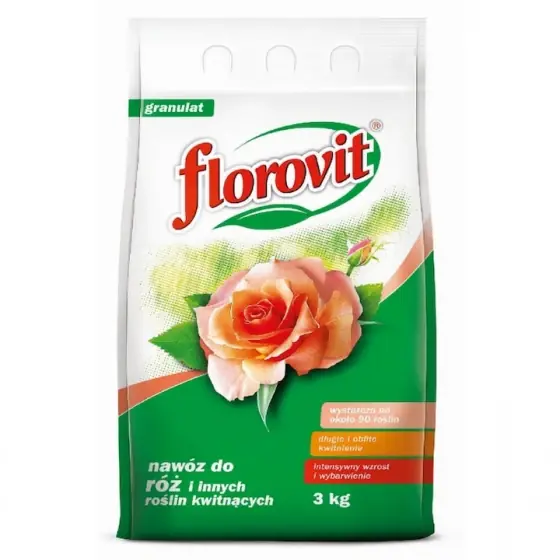 Expediere rapidă Ingrasamant pentru trandafiri si alte plante cu flori Florovit, 3 kg