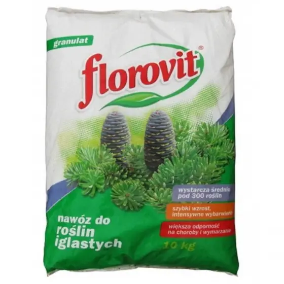 Ofertă specială Ingrasamant chimic complex granulat pentru conifere Florovit, 10 kg